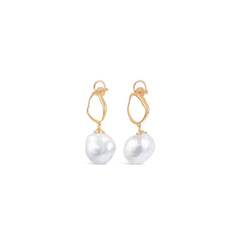 Baroque Queen Gold Earrings