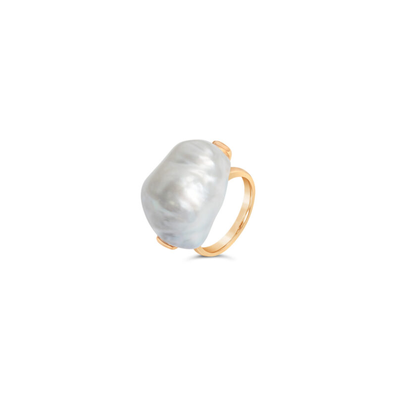 Baroque Queen Gold Ring