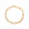 Big Paperclip Chain Link Bracelet