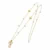 Blessing Aum & Lotus Long Satoir Necklace