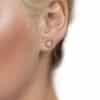 Bling Circle Earrings