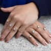 Bling Trillion Ring