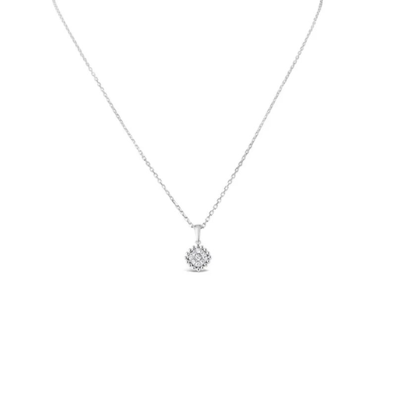 Bling Cushion Pendant