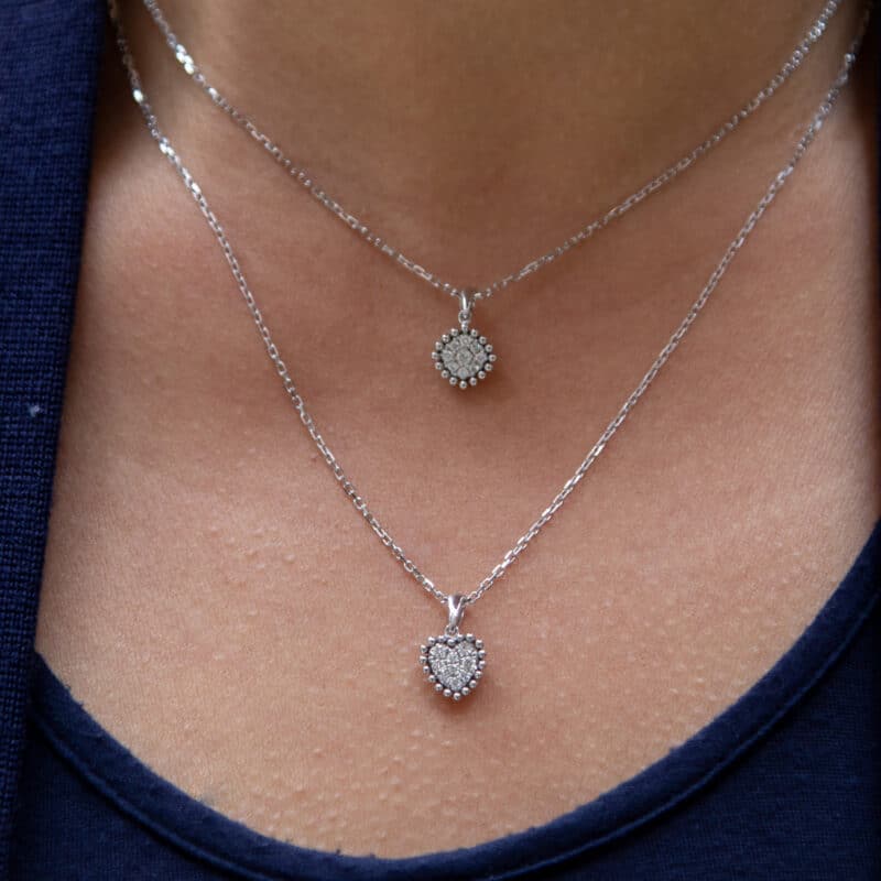 Bling Cushion Pendant