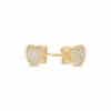 Bling Heart Earrings