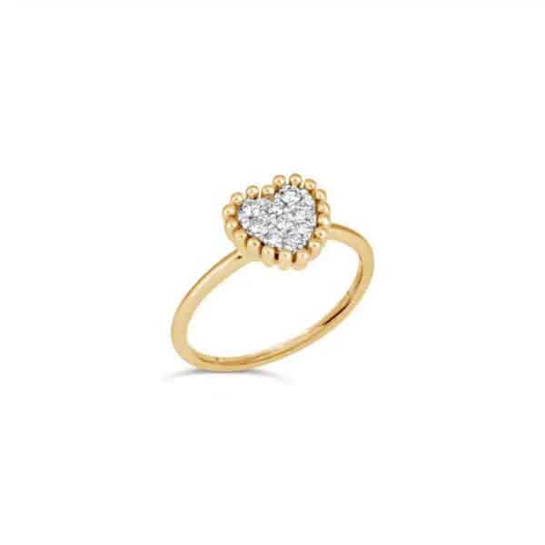Bling Heart Ring