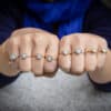 Bling Trillion Ring