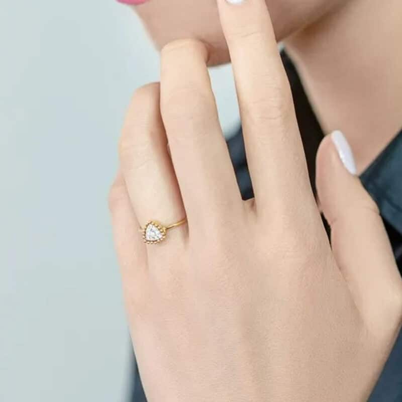 Bling Trillion Ring