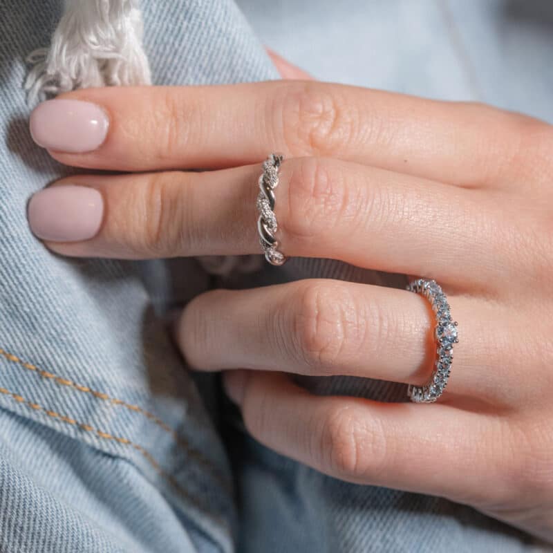 Blue Topaz Pop Ring