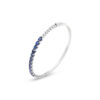 Blue & White Sapphire Sparkle Bracelet