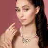 Blushing Bow Side Necklace