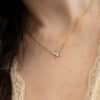 Butterfly Wings Diamond Necklace / Regular size