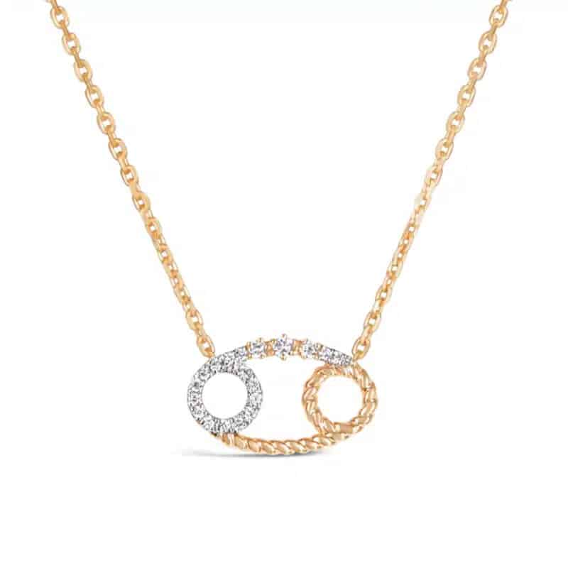 Cancer Zodiac Necklace