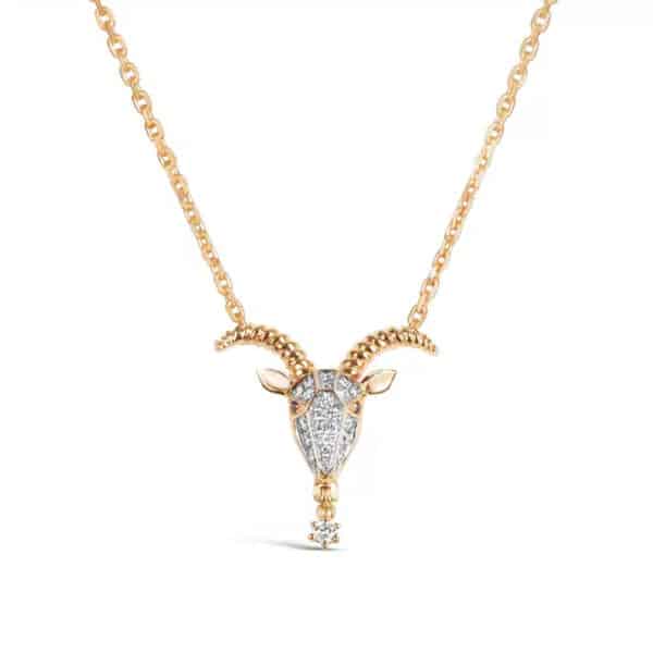 Capricorn Zodiac Necklace