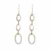 Chain of Love Long Earrings