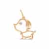 Lunar Zodiac Pendant - Dog