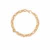 Chunky Chain Link Gold Bracelet (Matte)