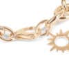 Chunky Chain Link Gold Bracelet (Smooth)