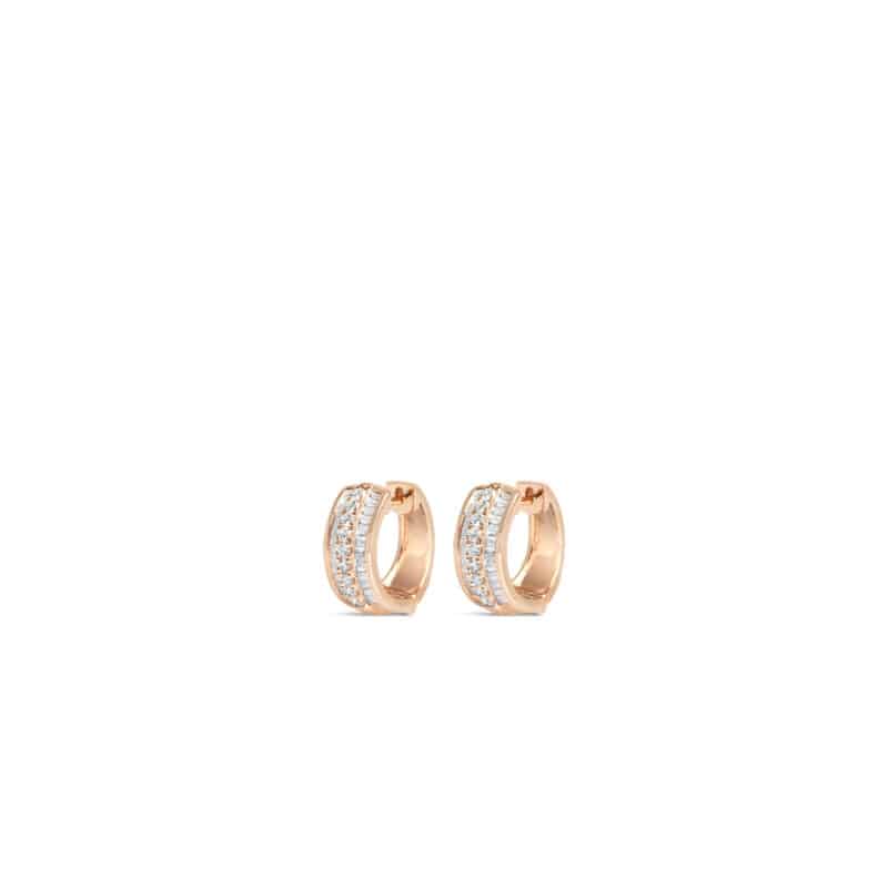 Chunky Diamond Single Earrings