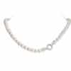 Claire Round Pearl Necklace