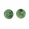 Colours Jade & Ruby Earrings