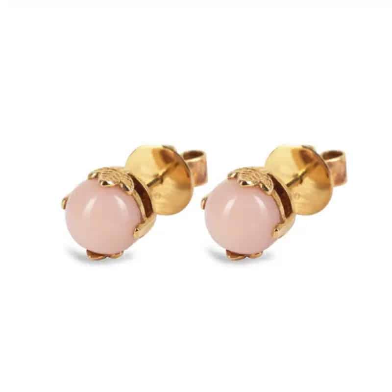 Colours Pink Opal Earrings