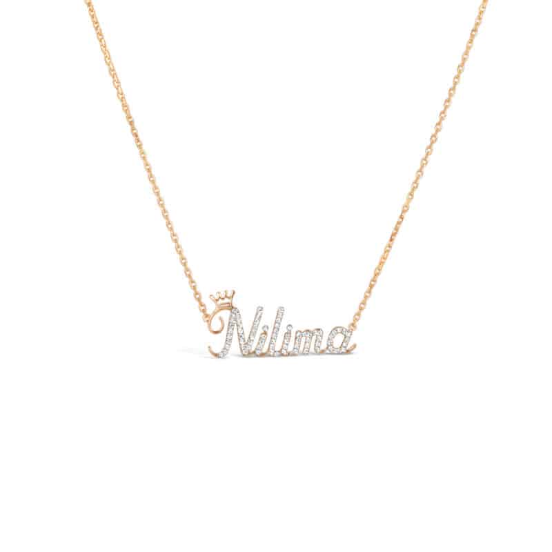 Cursive Style Name Necklace