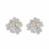 Cyclamen Diamond Earrings