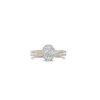 Deana Split Shank Pave Diamond Engagement Ring - Regular