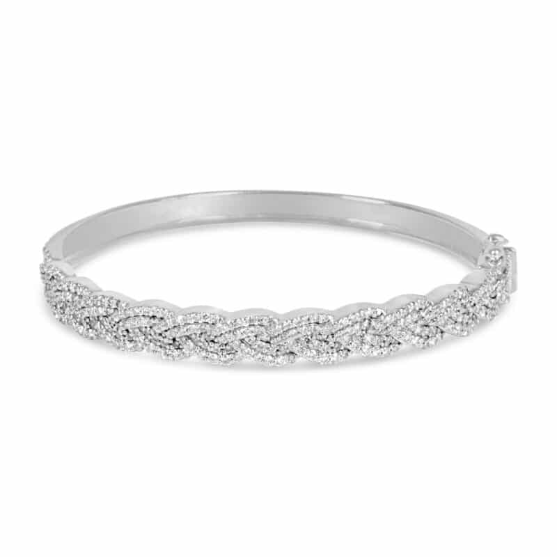 Diamond Braid Bracelet