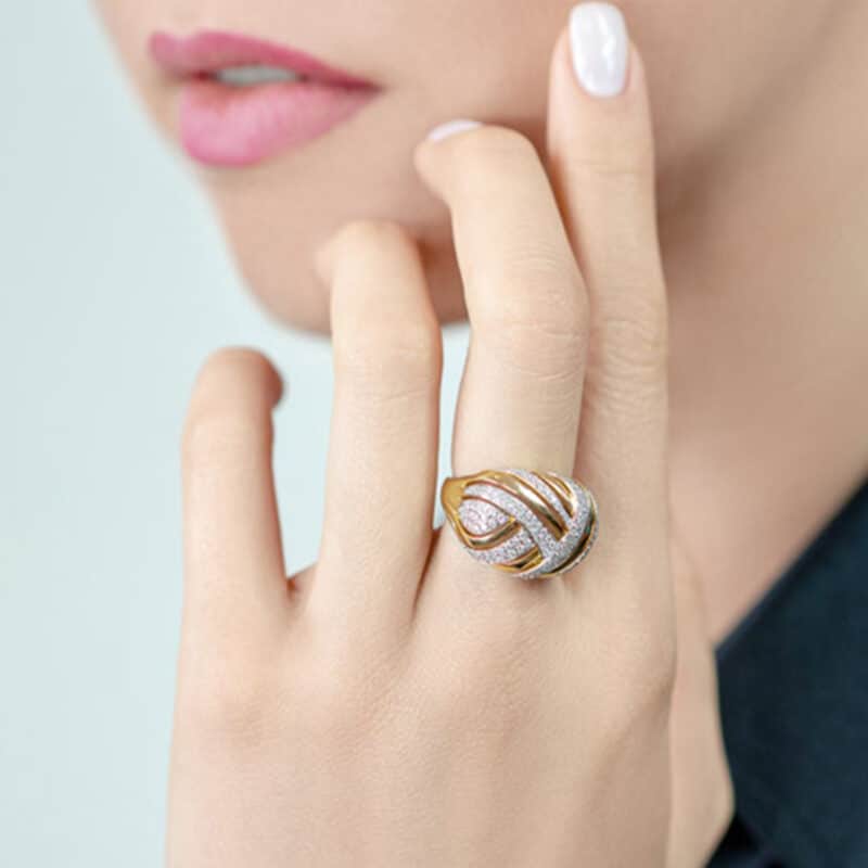 Diamond Cocktail Ring