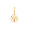 Divine Lotus Charm / Pendant - Mother of Pearl - RG