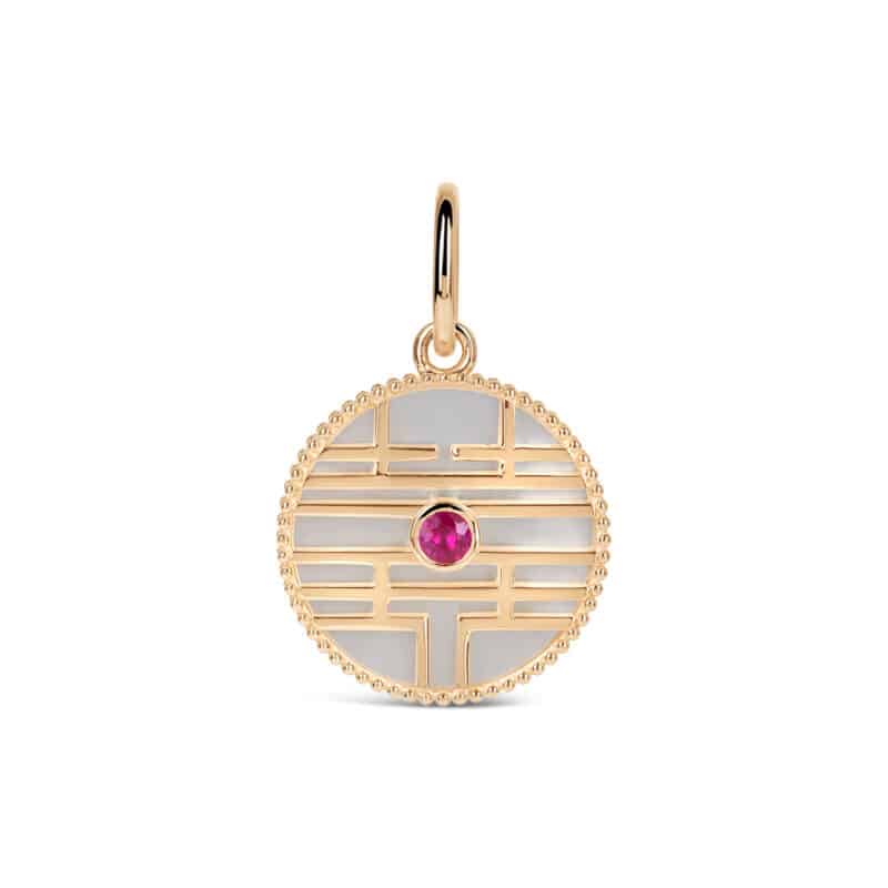 Double Happiness Charm / Pendant