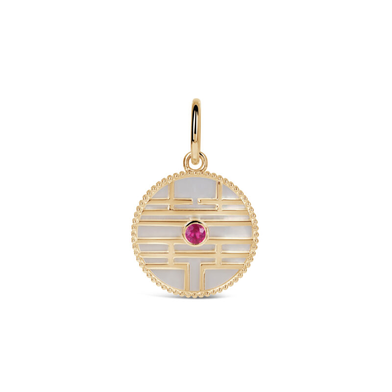 Double Happiness Pendant