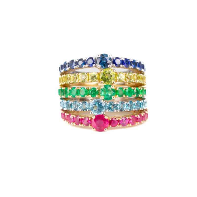 Emerald Pop Ring
