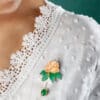 Enchanting Laligurans Brooch (Gold/Green)