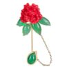 Enchanting Laligurans Brooch (Red/Green)
