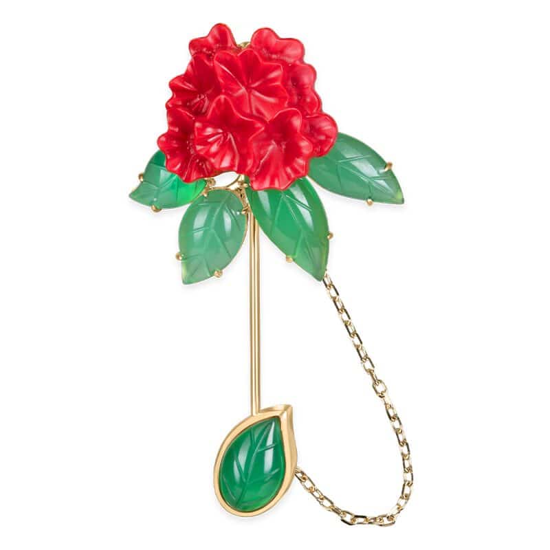 Enchanting Laligurans Brooch (Red/Green)