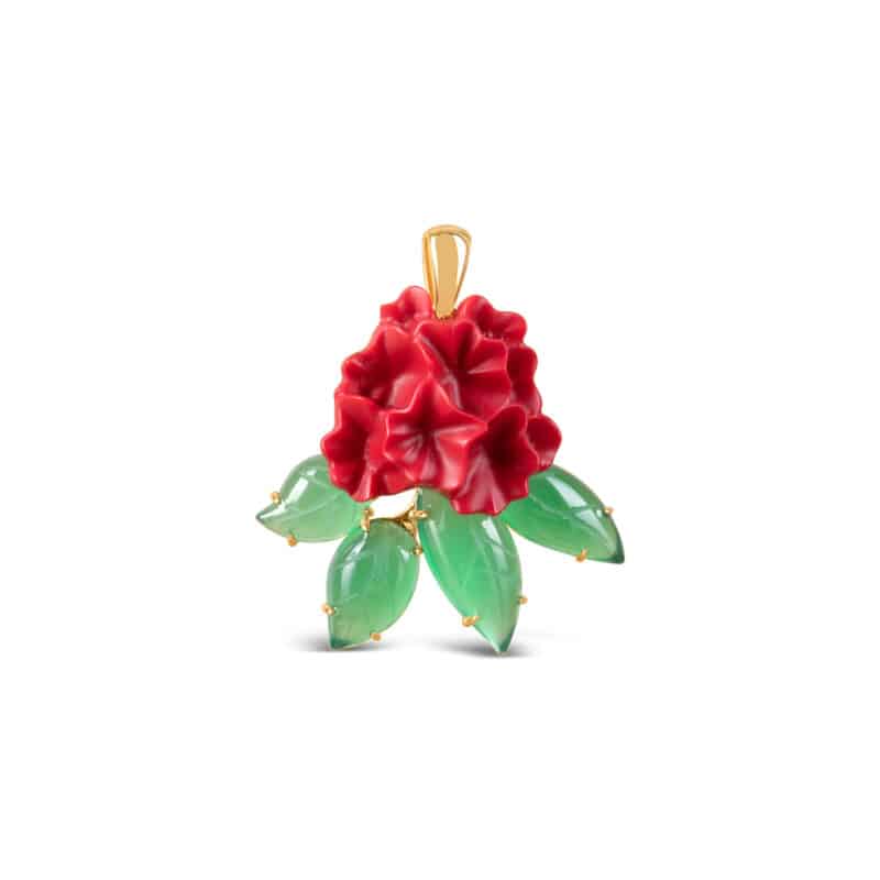 Enchanting Laligurans Pendant (Red/Green)