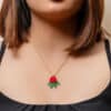 Enchanting Laligurans Pendant (Red/Green)