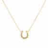 Faith Horseshoe Necklace