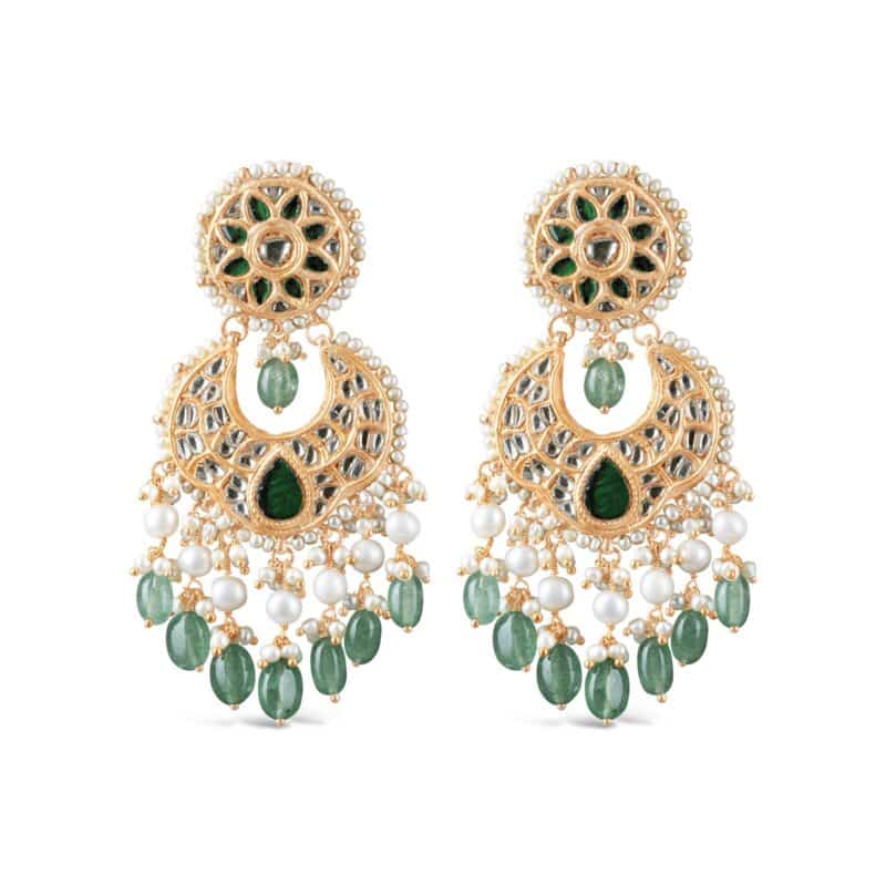 Afrin Chandbalis (Green Combination)
