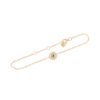Gaze of Gold Round Evil Eye Bracelet