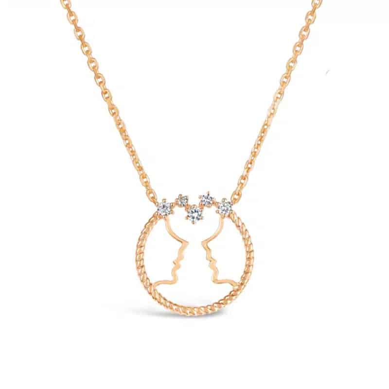 Gemini Zodiac Necklace