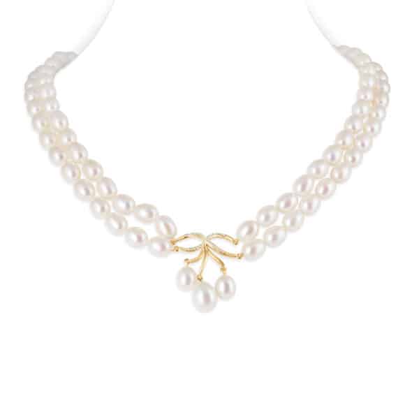 Grace Pearl Drop Necklace