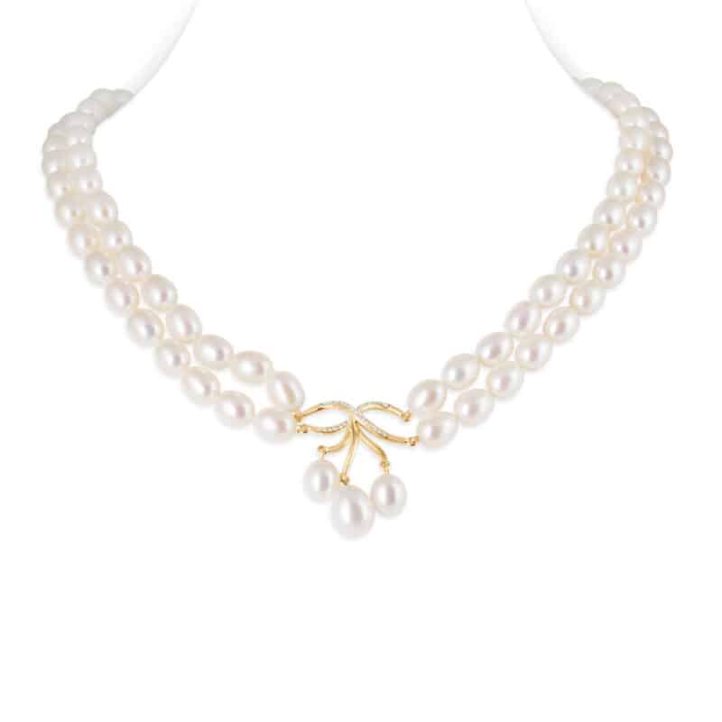 Grace Pearl Drop Necklace