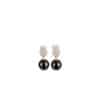 Ila Pearl and Diamond Earrings