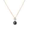Ila Pearl and Diamond Necklace