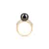 Ila Pearl and Diamond Ring