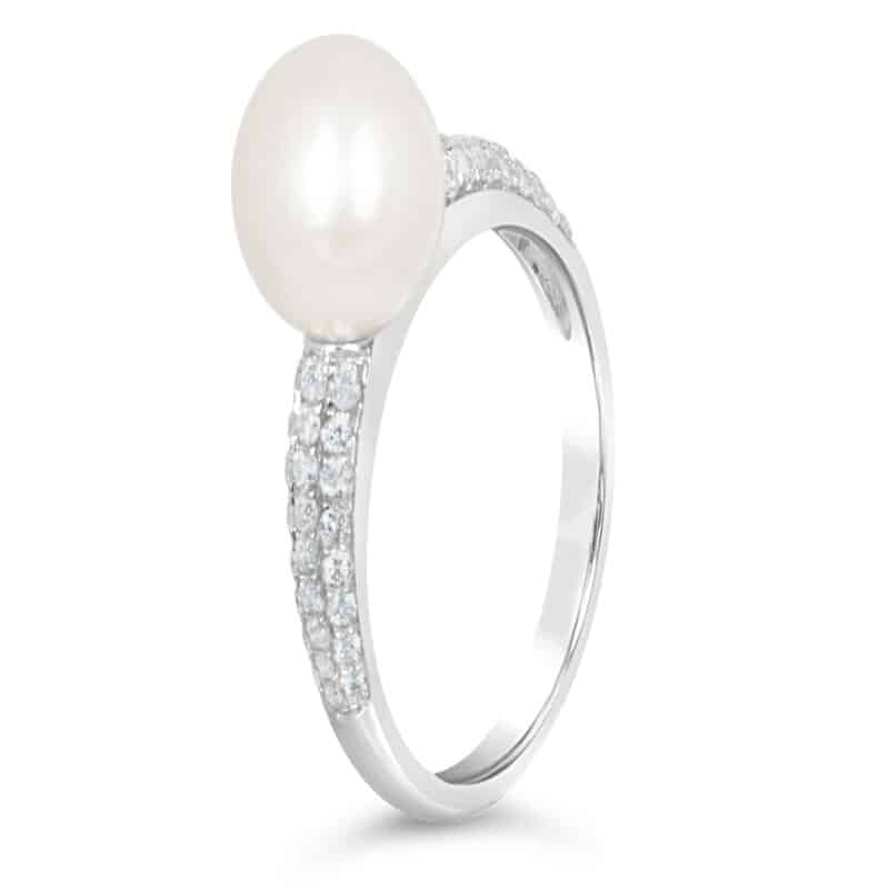 Irridescent Yuuga Ring/ 18K